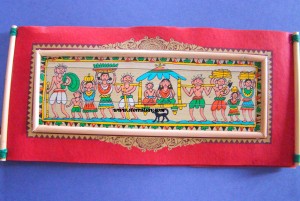 Manufacturers Exporters and Wholesale Suppliers of Palm Leaf Painting Envelope or Money Voucher Bhubaneswar Orissa